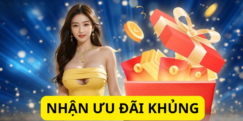 Người chơi nhận được nhiều ưu đãi hấp dẫn, siêu khủng