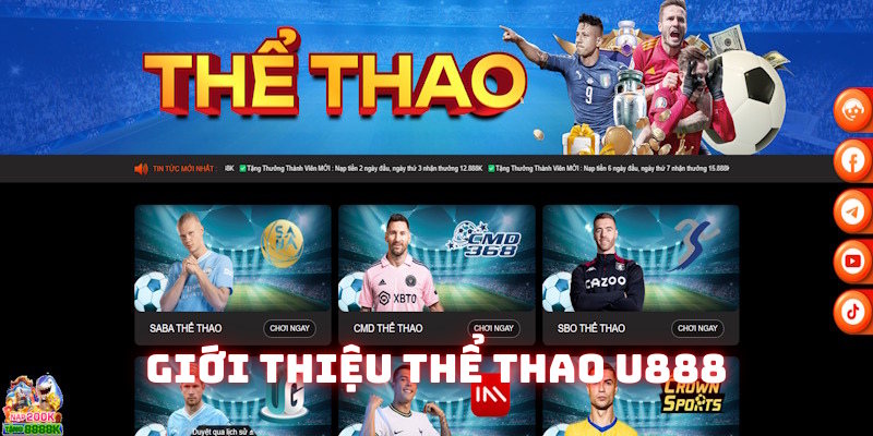 Giới thiệu thương hiệu thể thao U888 uy tín